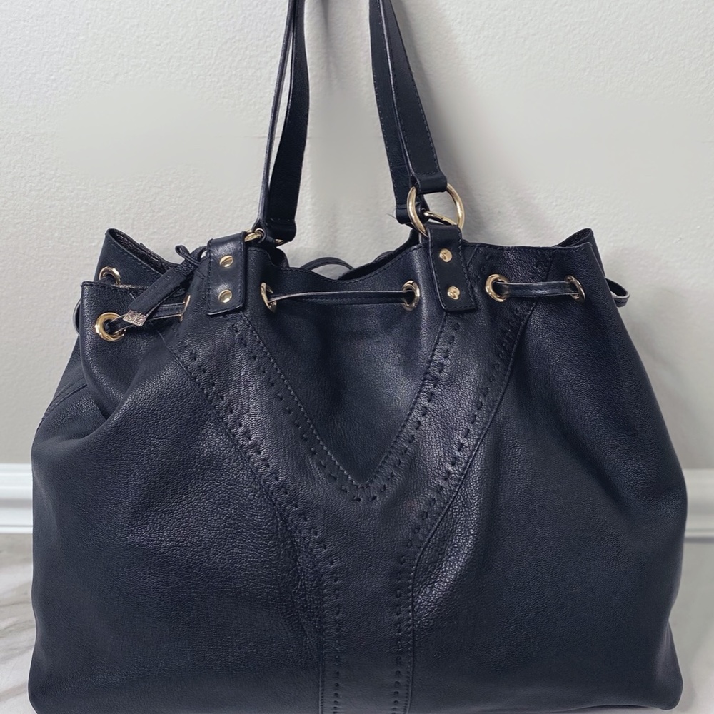 Saint Laurent YSL Leather Hobo